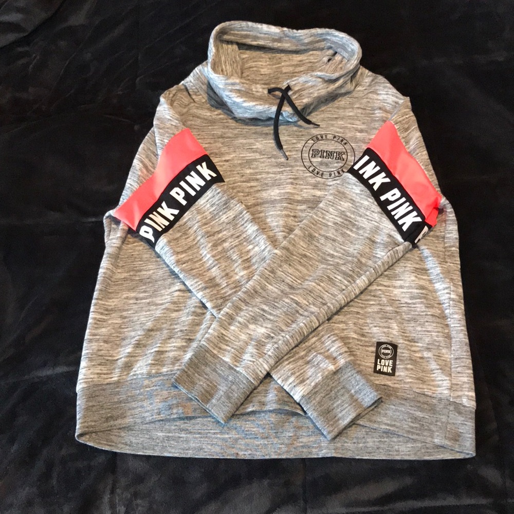 VS PINK large cowl neck sweatshirt